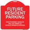 Signmission Unauthorized Vehicles Will Be Towed Heavy-Gauge Aluminum Architectural Sign, 18" x 18", RW-1818-9746 A-DES-RW-1818-9746 - alternate 1